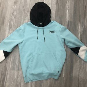 Puma Rebel Pullover Hoodie Mens Size Medium Casual Outerwear